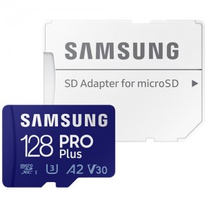 Карта памяти MicroSDXC Samsung PRO Plus 128Gb (MB-MD128KA)  (13731)