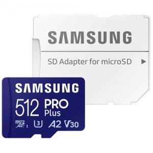 Карта памяти MicroSDXC Samsung PRO Plus 2023 512Gb (MB-MD512SA)  (15207)